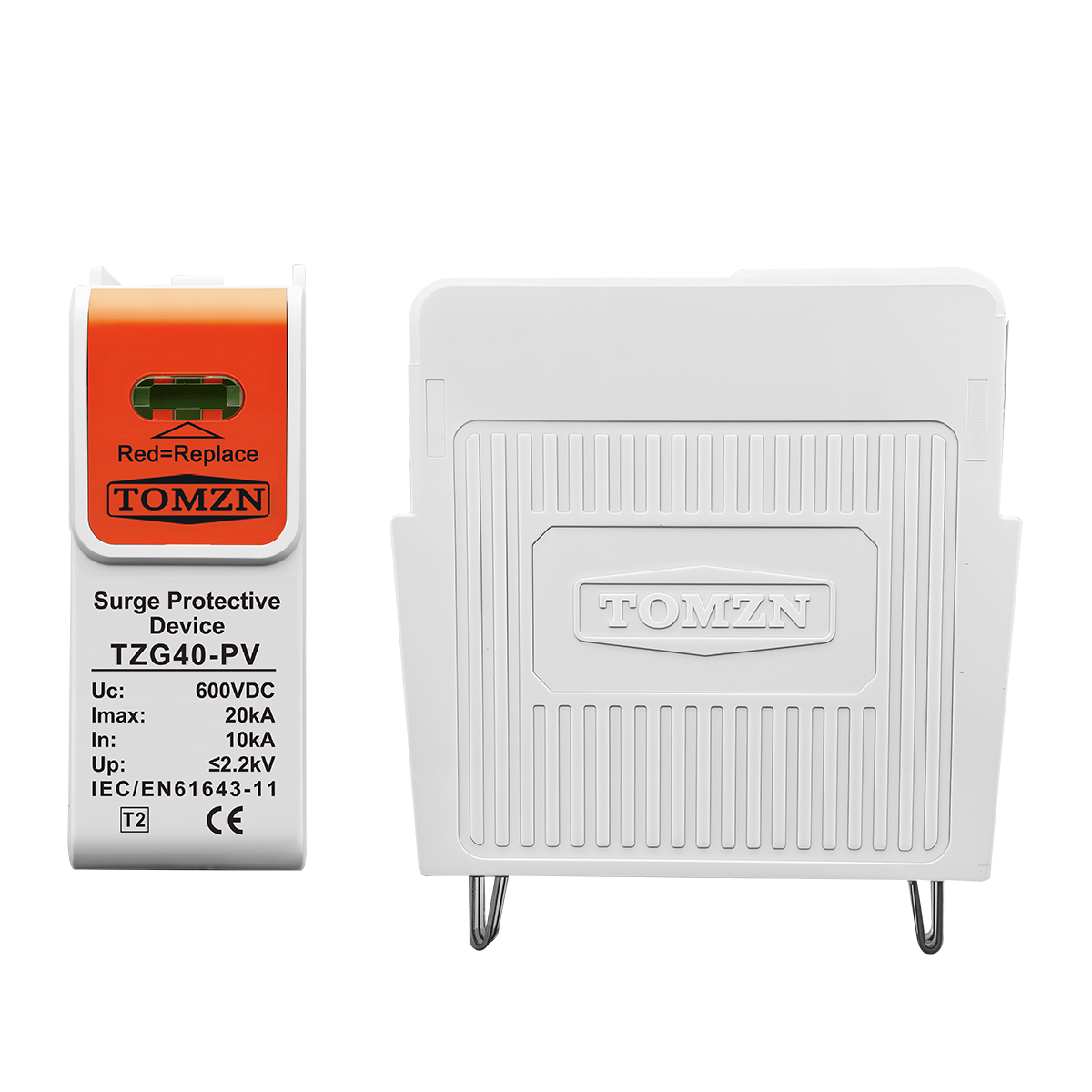 1PCS TZG40 Tubo de Descarga PV - Ac Surge Protector avaliação e preço