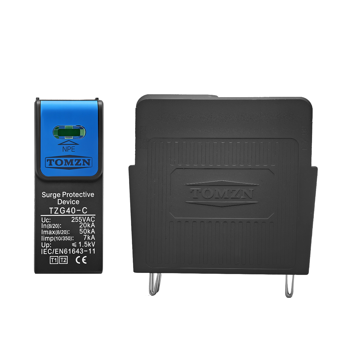 1PCS TZG40 Tubo de Descarga PV - Ac Surge Protector avaliação e preço