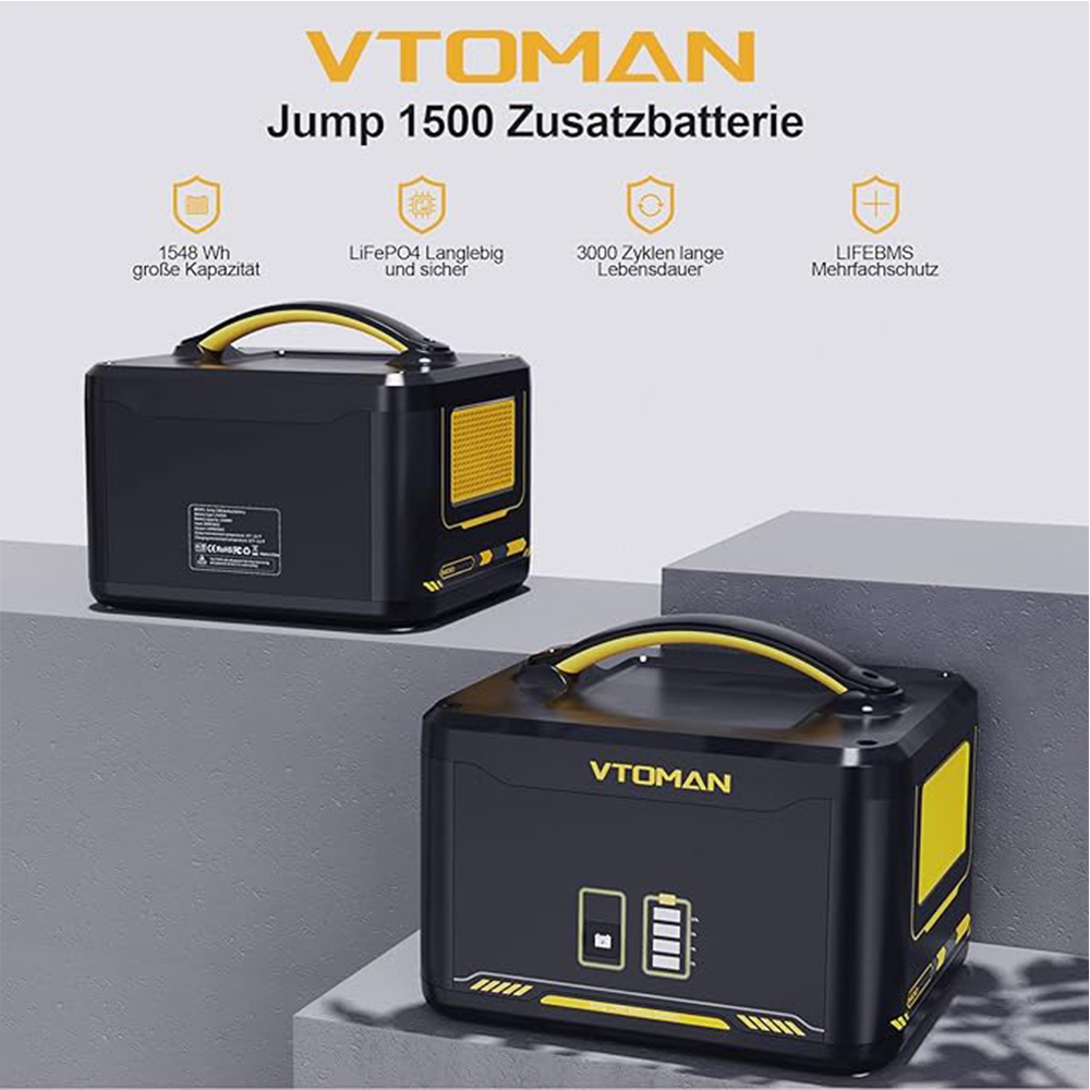 Bateria extra VTOMAN Jump 1500 - Lifepo4 Battery Pack avaliação e preço