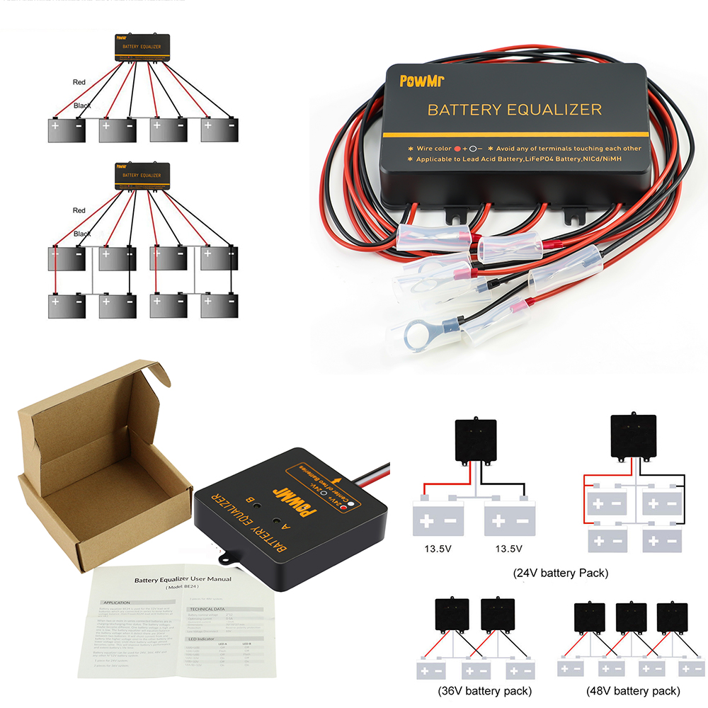 Equalizador de Bateria PowMr U - Lifepo4 Battery Pack avaliação e preço
