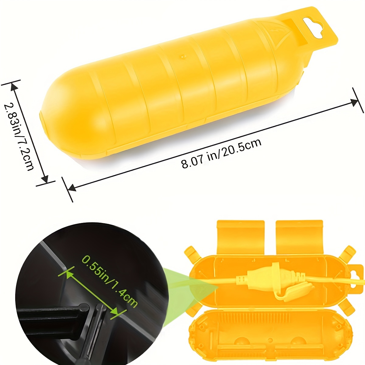 Capa de Segurança Amarela para - Cable Gland Waterproof avaliação e preço