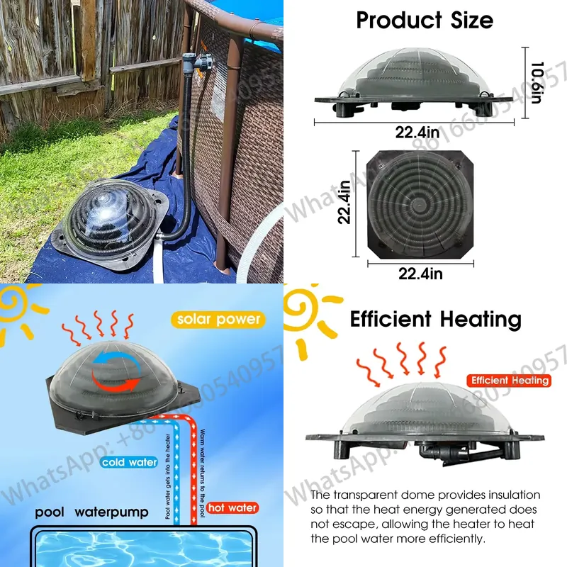 Sistema Portátil de Aqueciment - Solar Water Pump avaliação e preço