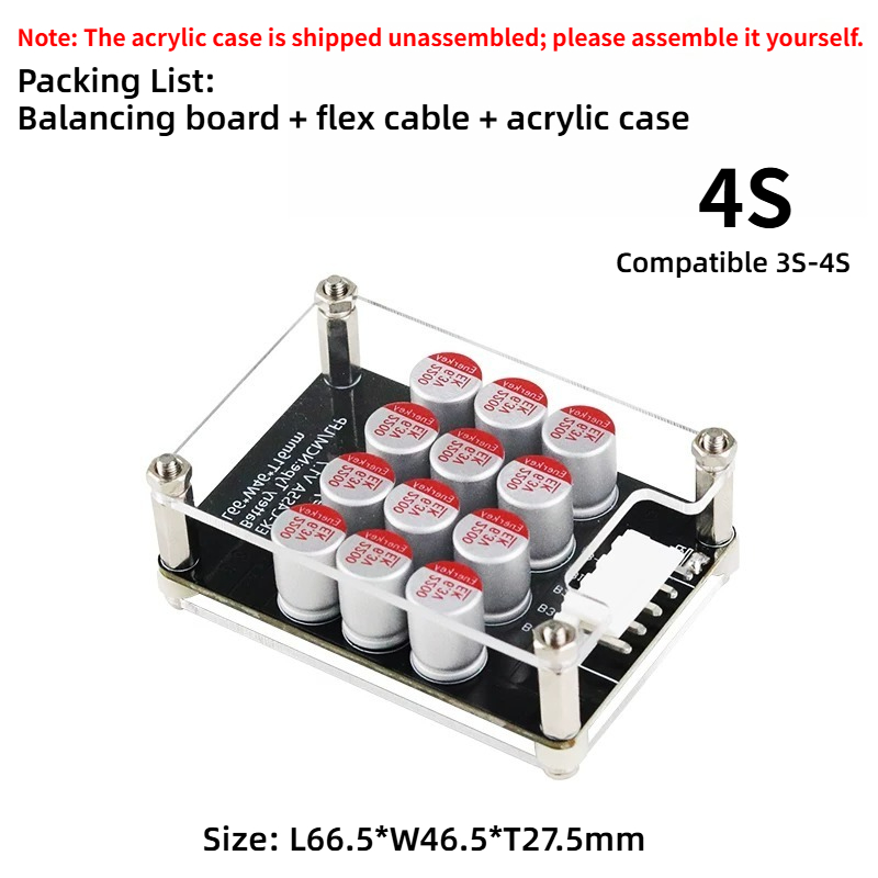 1 unidade 5A 4S Equalizador At - Lifepo4 Battery Pack avaliação e preço