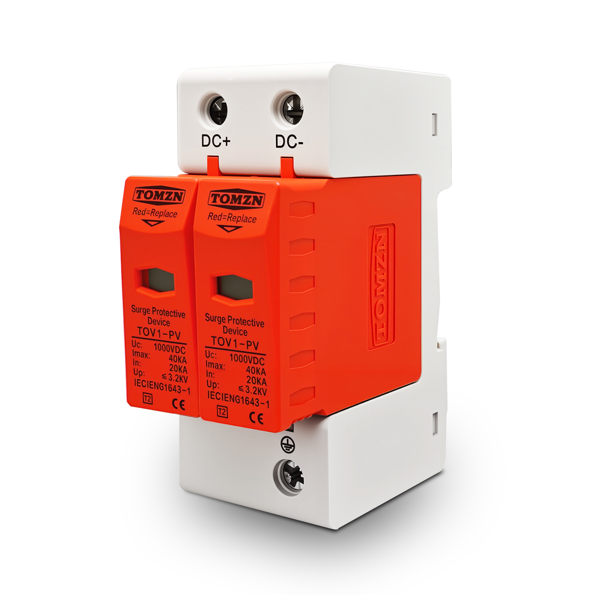 TOMZN SPD DC 1000V 800V 600V 5 - Ac Surge Protector avaliação e preço