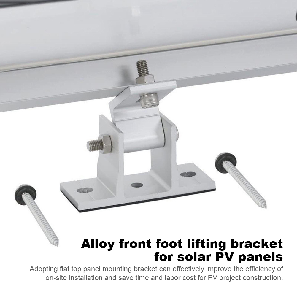 2 Suportes de Alumínio para Pa - Solar Panel Tilt Mount avaliação e preço